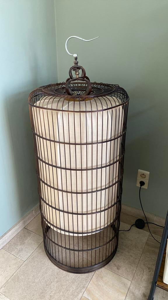 Staande lamp, Huis en Inrichting, Ophalen, Hout