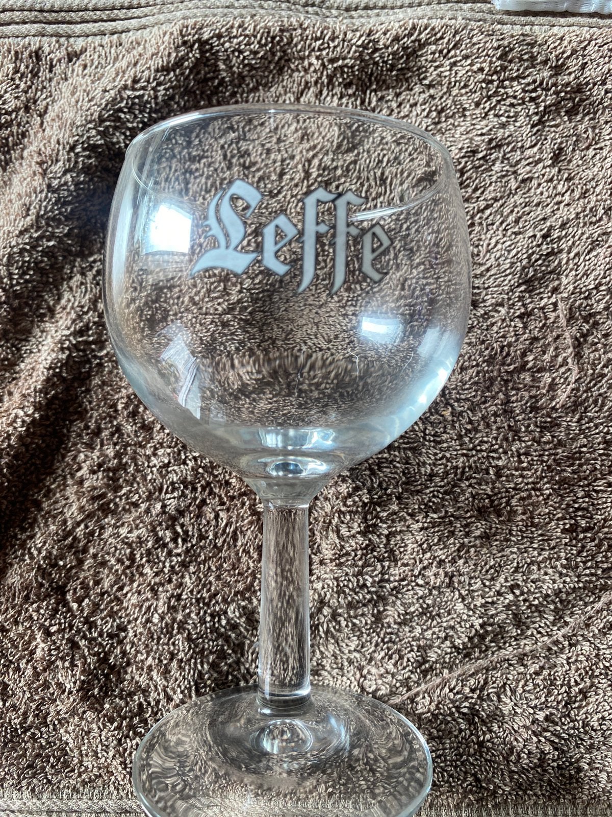 Leffe Galopin-glas, Verzamelen, Ophalen of Verzenden, Zo goed als nieuw, Bierglas