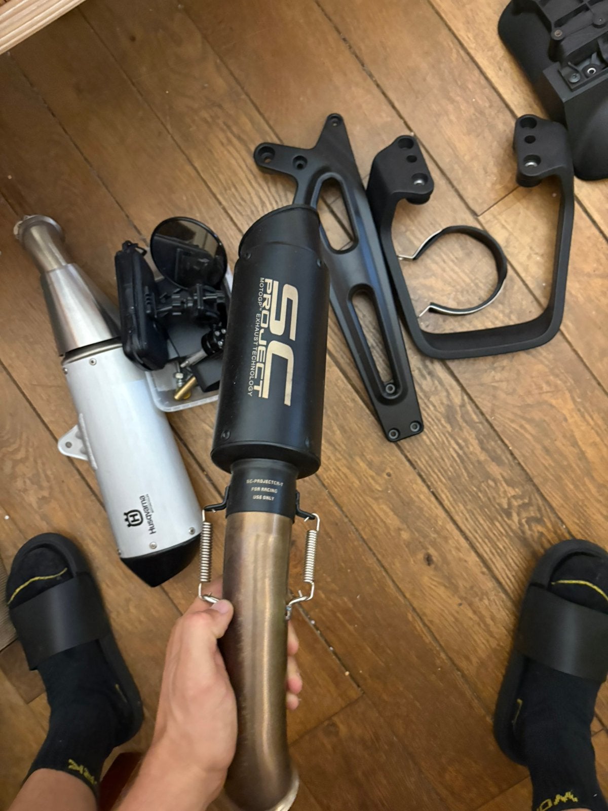 Husqvarna onderdelen, Ophalen, Nieuw