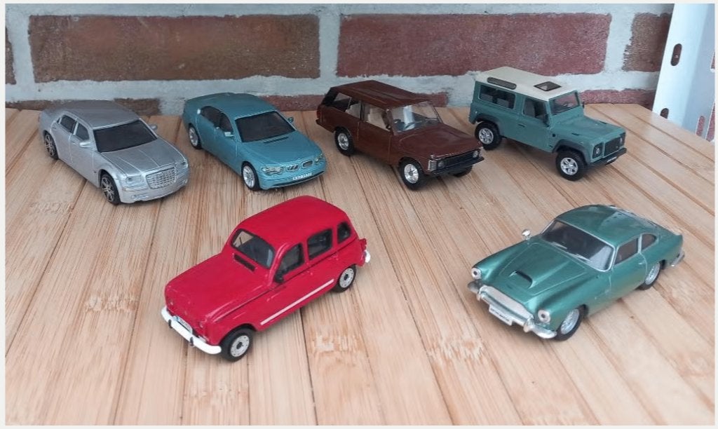 Auto oldtimers schaalmodelen schaal 1:43, 15 eur per 3 stuks, Enlèvement, Voiture