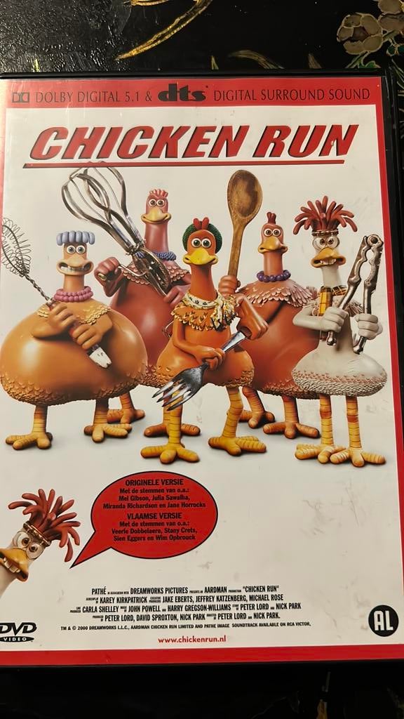 Chicken Run ( Vlaamse versie), Ophalen of Verzenden, Zo goed als nieuw