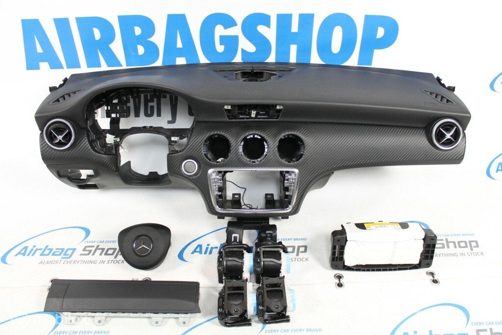 Airbag kit Tableau de bord carbon Mercedes A klasse W176, Autos : Pièces & Accessoires