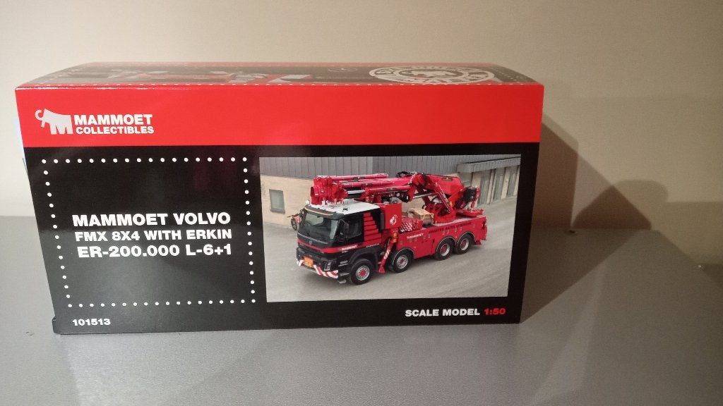 Mammoet Volvo FMX 8x4 met Erkin 200.00L-6.1, Ophalen of Verzenden, Nieuw, Hijskraan, Tractor of Landbouw, Wsi