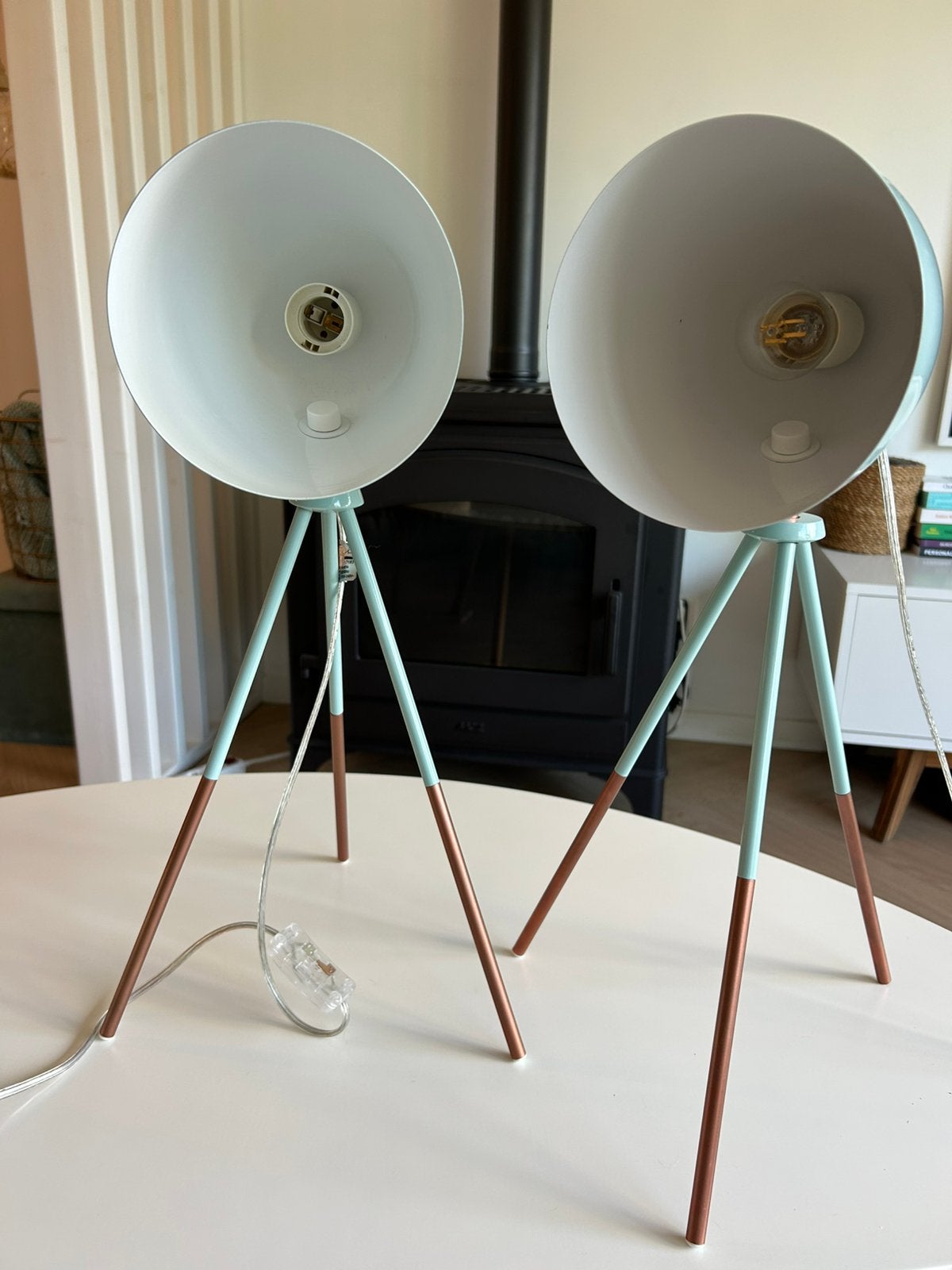 2 leuke lampen, Ophalen, Zo goed als nieuw