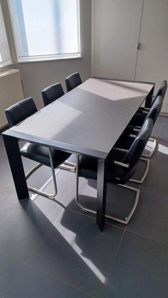 Eettafel met 6 stoelen, Huis en Inrichting, Tafels | Eettafels, Ophalen