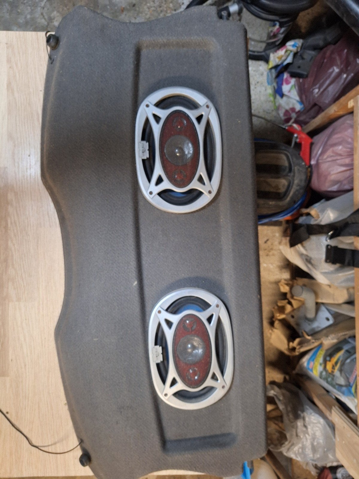 Ford Fiesta 2002-2008 achter houdeplank, Ophalen