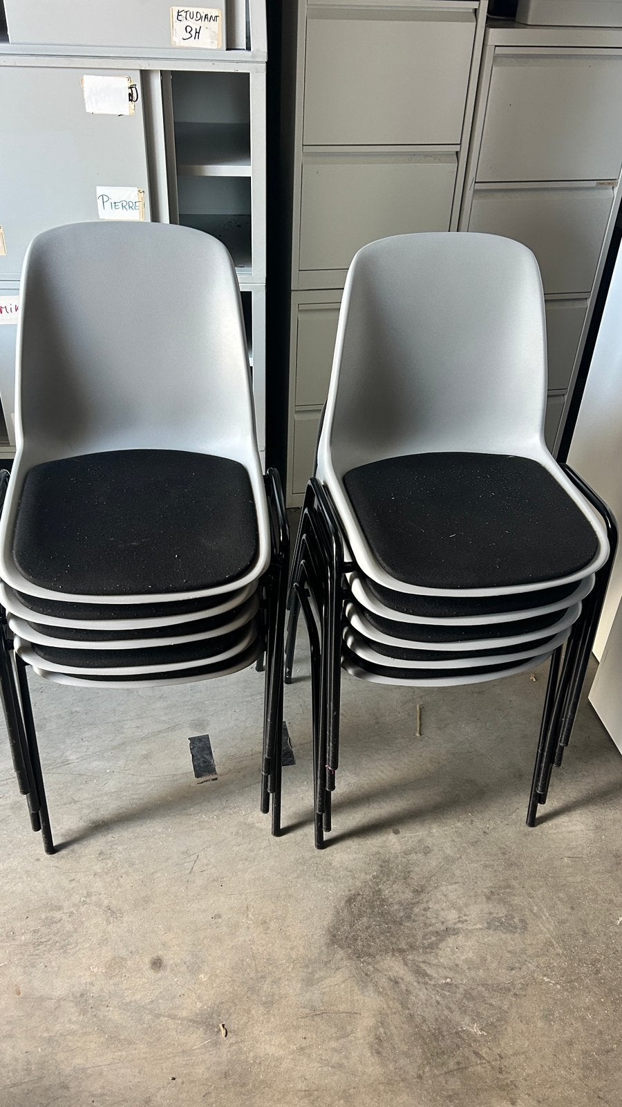 Lot de 10 chaises, Jardin & Terrasse, Enlèvement, Utilisé