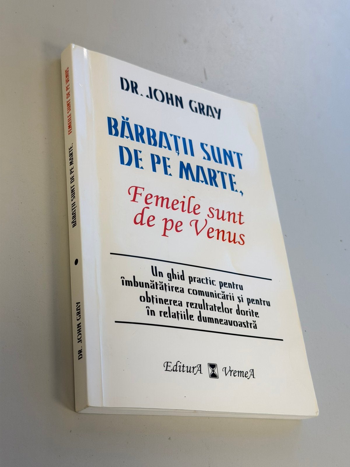 John Gray – Mannen komen van Mars Vrouwen van Venus Roemeens, Ophalen of Verzenden, Nieuw
