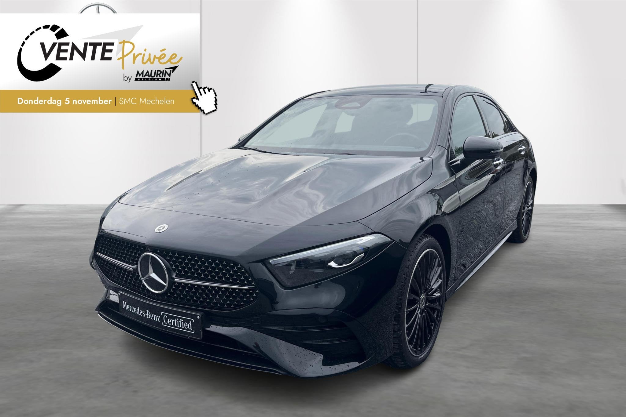 Mercedes-Benz A-Klasse Limousine A 250 e AMG Line, 4 deurs, Stof, Gebruikt, 4 cilinders