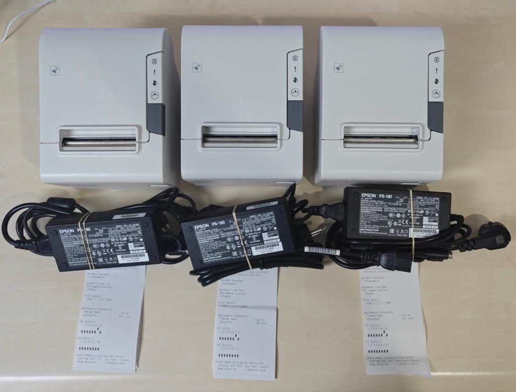 Epson TM-T88VI Thermal Receipt Printer Model M338A USB and L, Ophalen