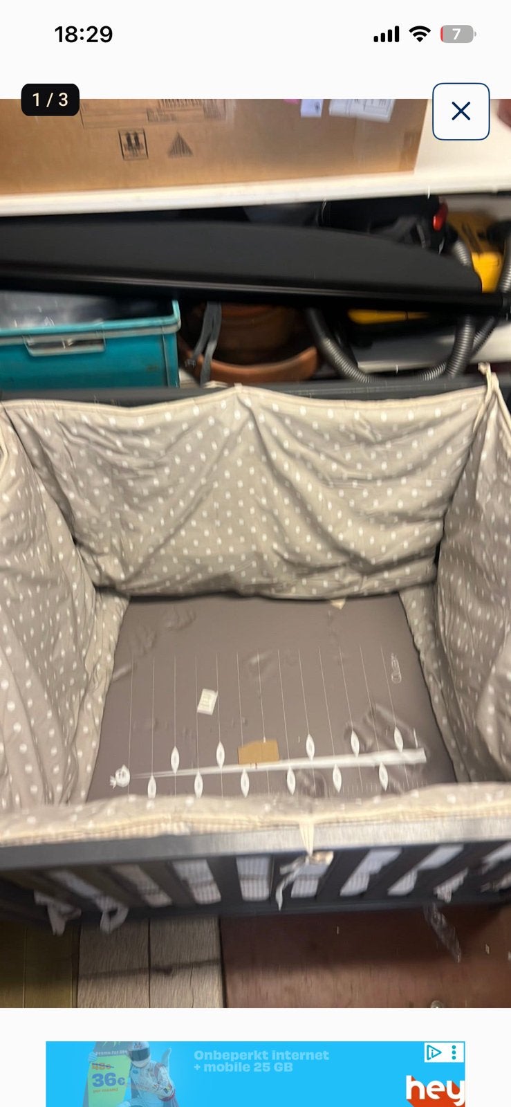 baby bed, Kinderen en Baby's, Ophalen, Zo goed als nieuw