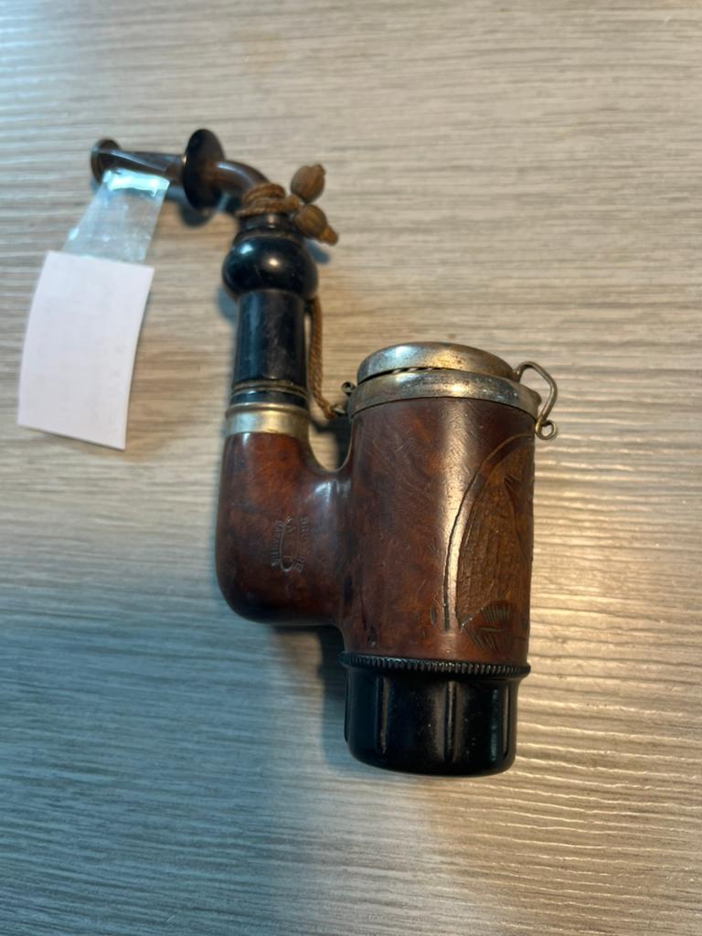 Antieke duitse jagerspijp, Enlèvement, Comme neuf