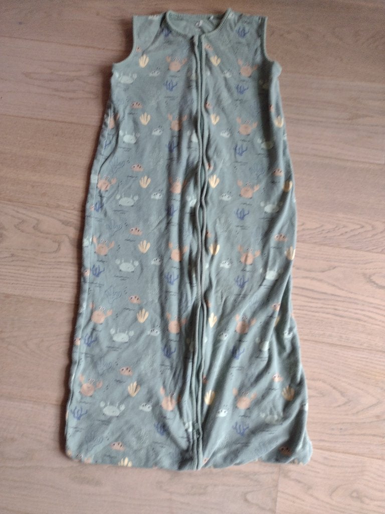 Katoenen slaapzakje - Maat 110 - Vanaf 18 maanden, Ophalen, Gebruikt, 85 tot 100 cm, Slaapzak