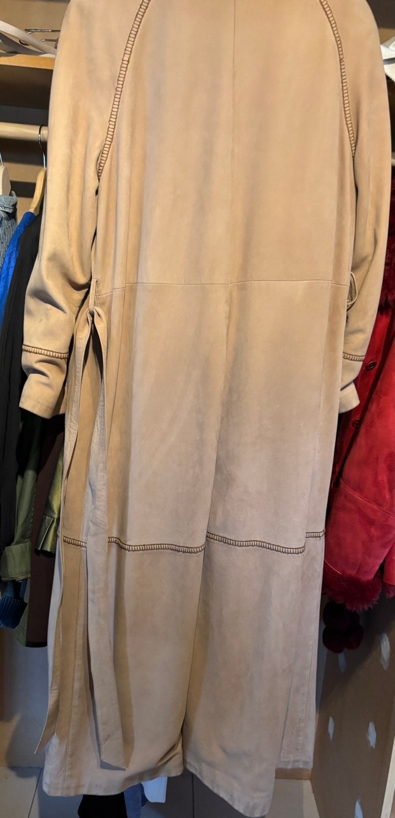 Dame jas, Kleding | Dames, Ophalen of Verzenden, Zo goed als nieuw, Beige