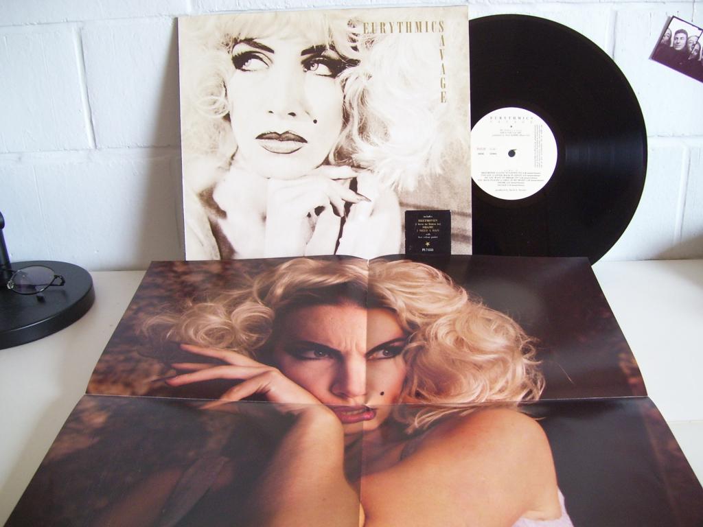 EURYTHMICS  savage, 12 pouces, Avec poster, Enlèvement ou Envoi, 1980 - 1989