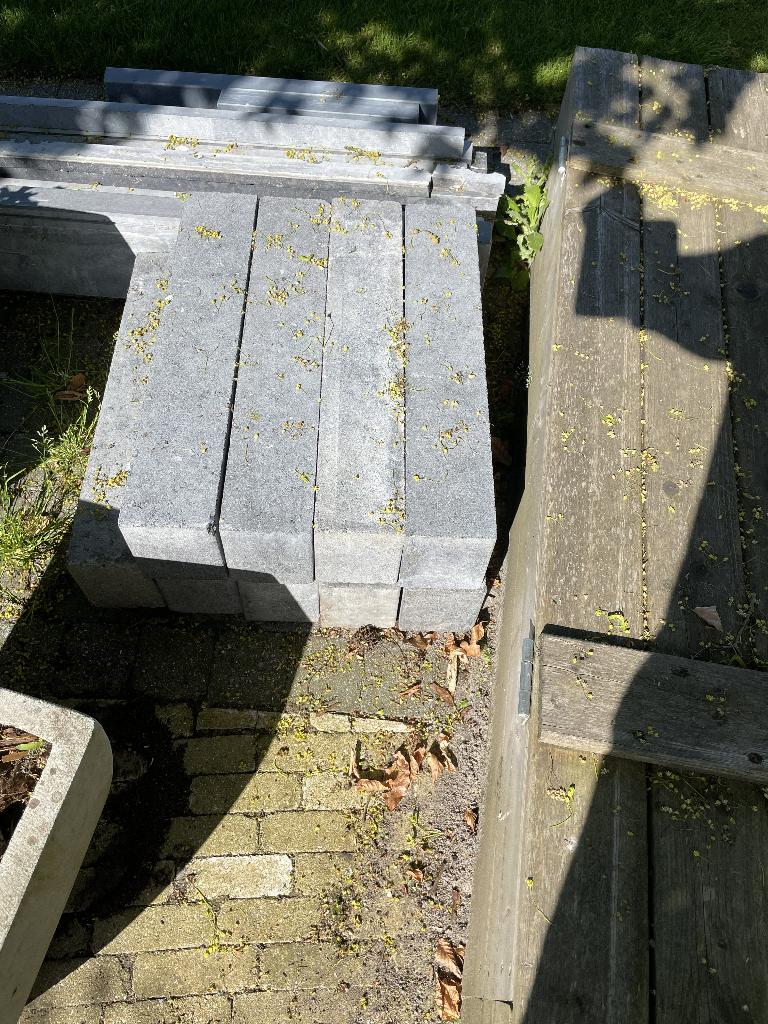 Palissades antraciet, Moins de 1 mètre, Comme neuf, Enlèvement, Moins de 3 mètres