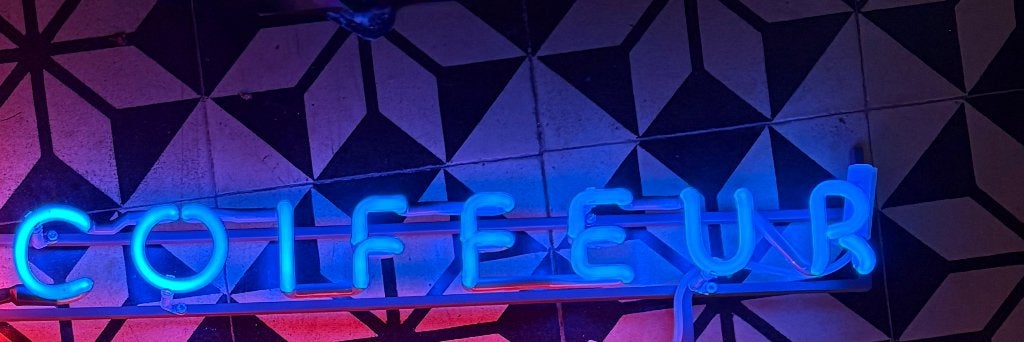 Neon, reclame, lichtreclame, Ophalen, Nieuw