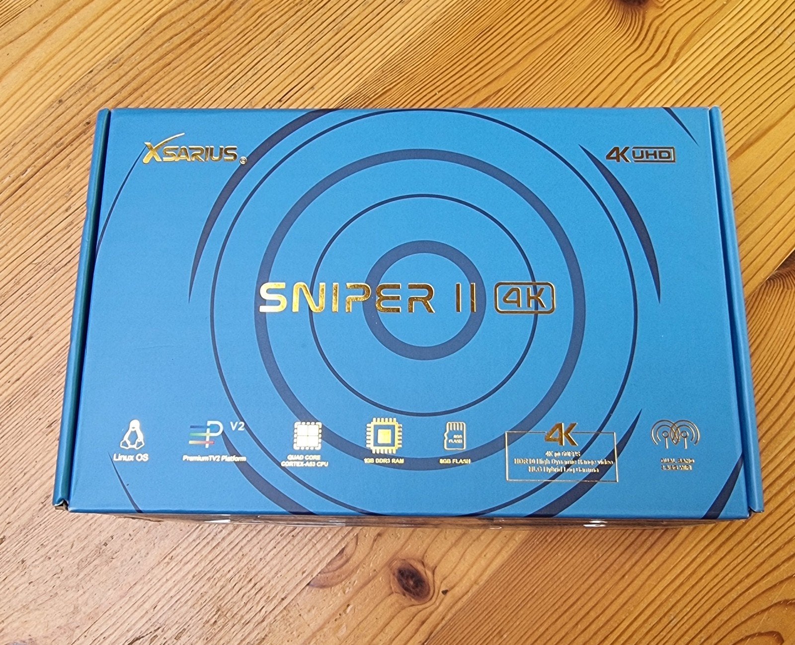 Décodeur Xsarius Sniper 2 4k Linux, Enlèvement, Comme neuf, Décodeur
