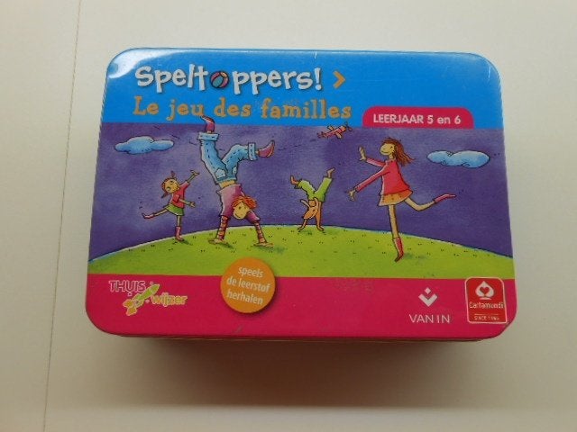 Speltoppers leerjaar 5 en 6 Le Jeu des familles compleet, Ophalen of Verzenden, Gebruikt, Taal en Lezen