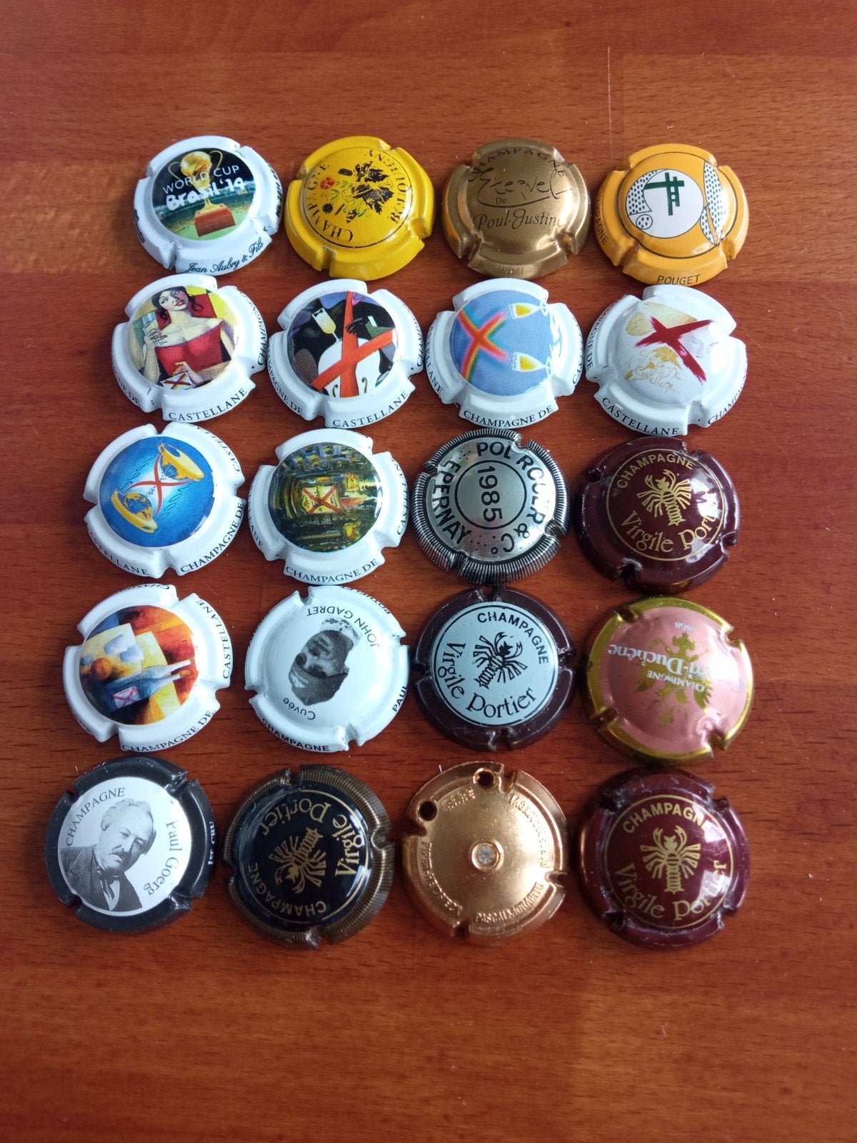 Champagne capsules lot 44, Verzamelen, Complete verzamelingen en Collecties, Ophalen of Verzenden