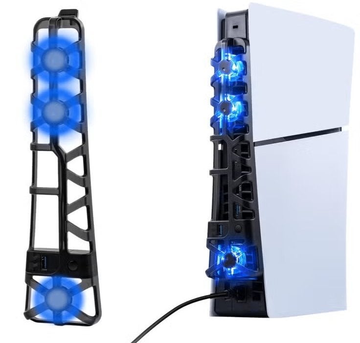 Ventilateur LED RGB pour PS5 Slim – Neuf (Jamais utilisé), Enlèvement, Neuf, Playstation 5