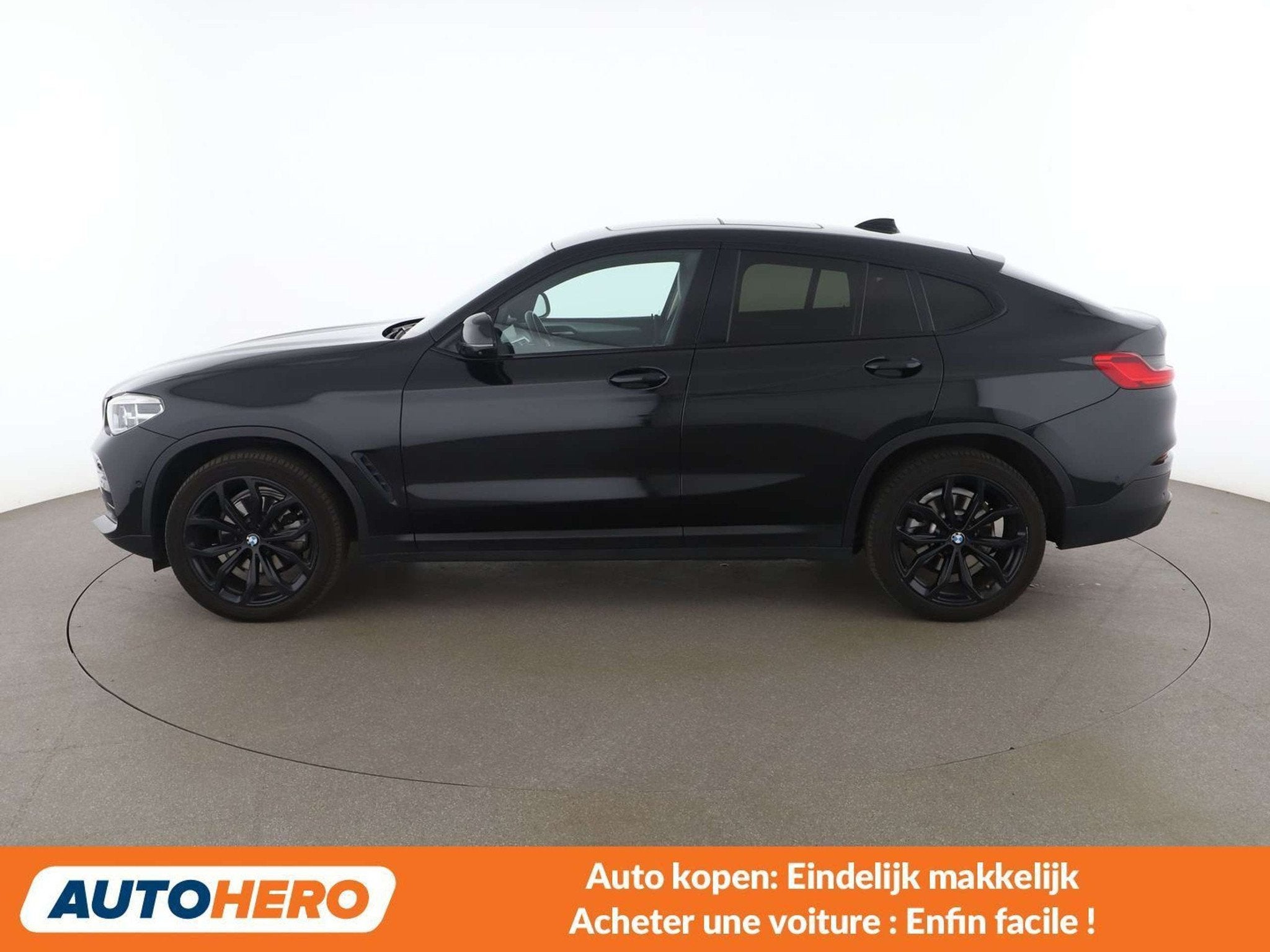 BMW X4 xDrive 20d Mild-Hybrid Advantage (bj 2021, automaat), Auto's, Lichtsensor, Zwart, Leder, 140 kW