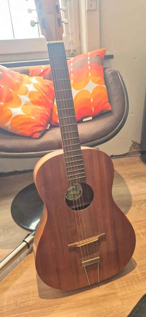 Uniek vintage akoestische gitaar, Muziek en Instrumenten, Ophalen