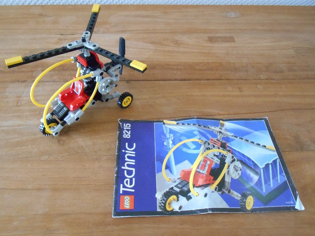 lego 8215 technic gyro copter, Enlèvement ou Envoi, Lego, Ensemble complet, Instructions incluses