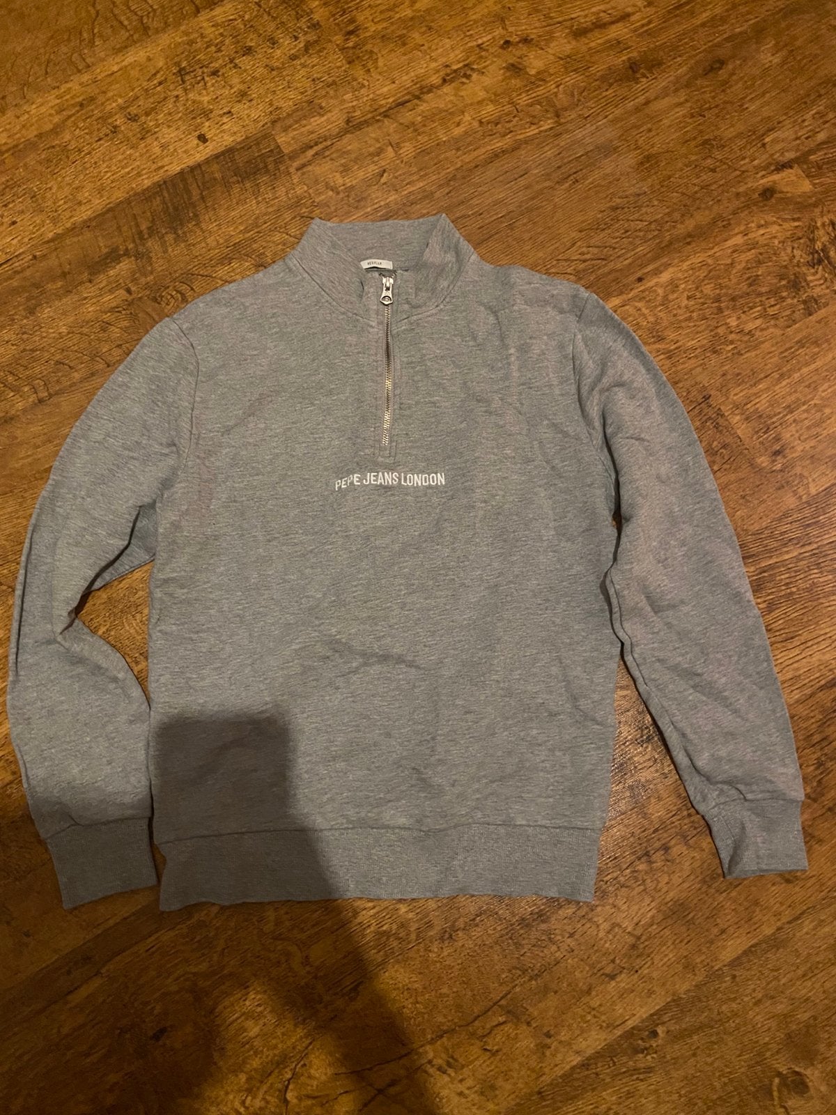 Pepe jeans trui halfzip maat Small, Ophalen, Gedragen, Maat 46 (S) of kleiner, Grijs