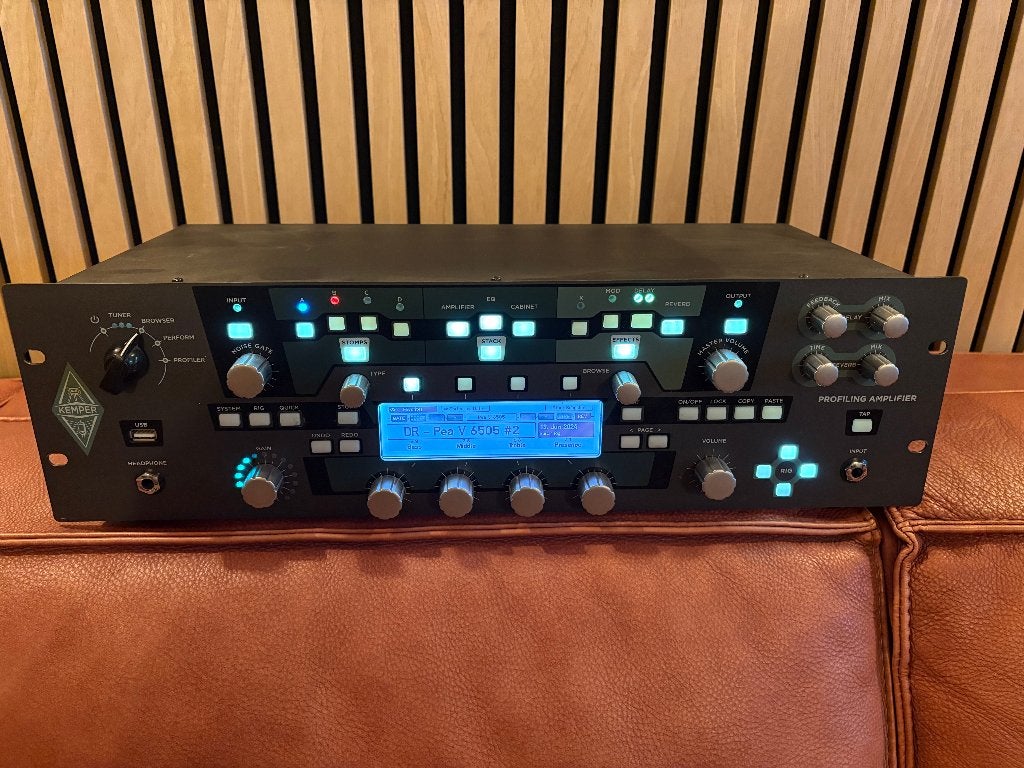 Kemper Profiler Powered Rackhead met footcontroller, Enlèvement, Comme neuf, Guitare, 100 watts ou plus