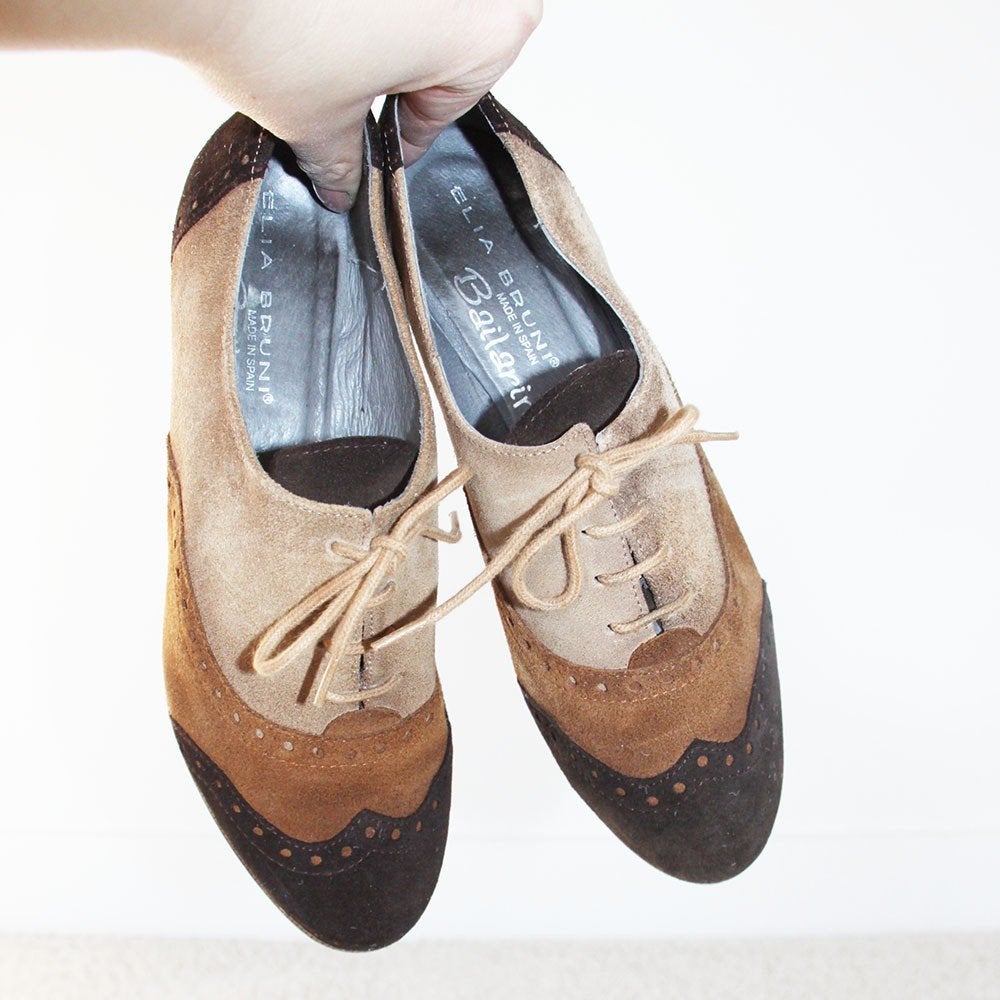 Superbes chaussures Elia Bruni en daim s15 (taille 38) €45,-, Elia Bruni, Enlèvement ou Envoi, Autres couleurs, Comme neuf