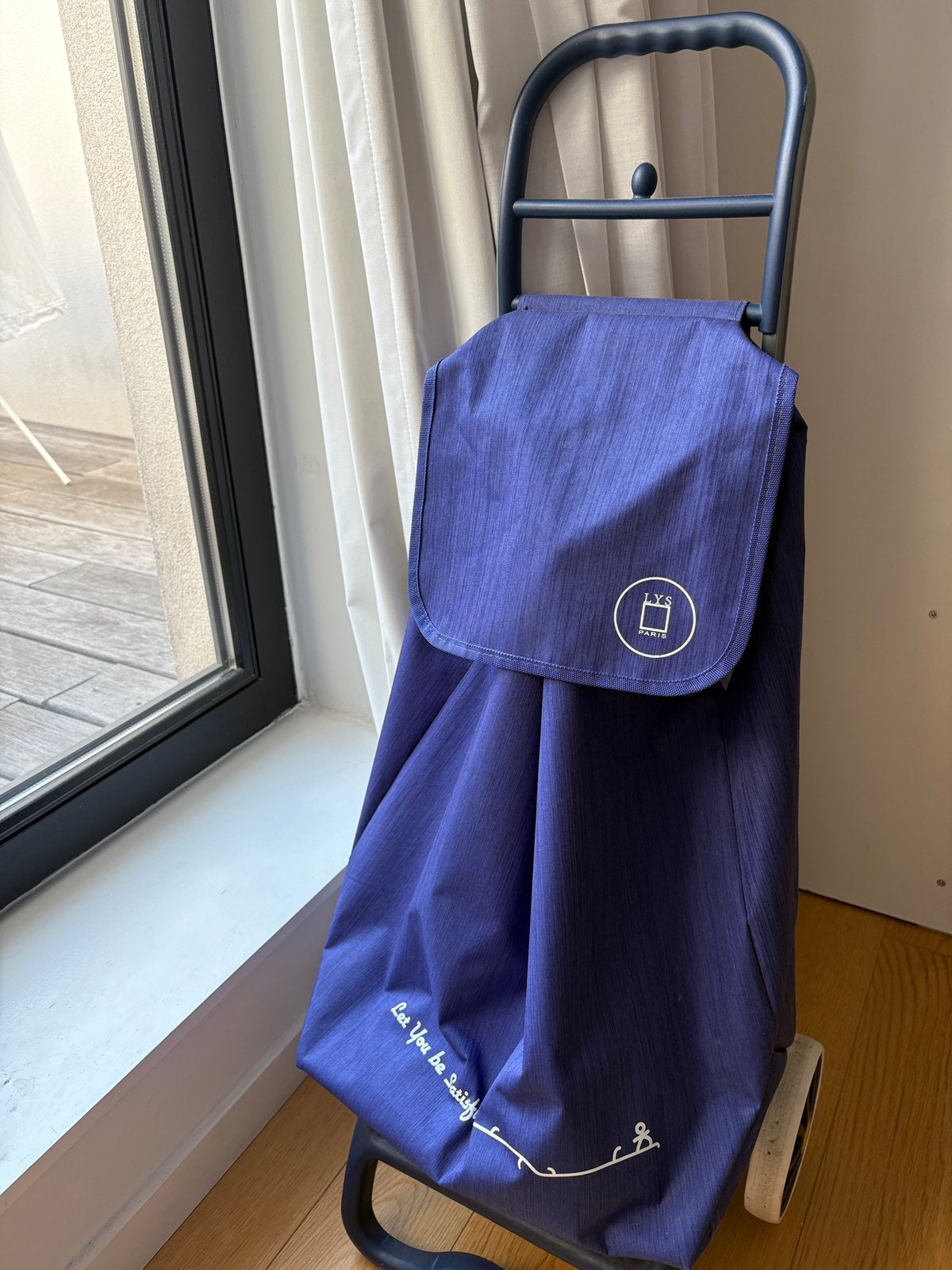 Chariot de courses, Bijoux, Sacs & Beauté, Enlèvement, Comme neuf, Bleu