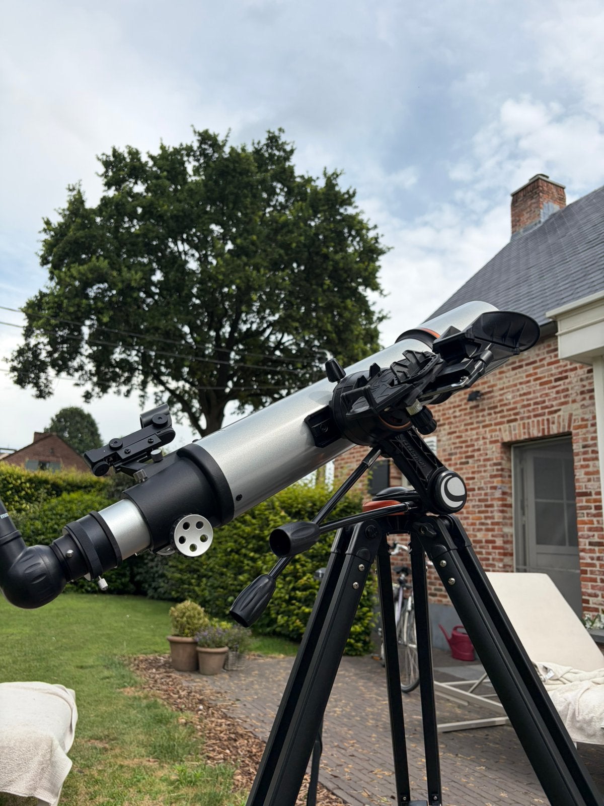 Telescoop, Audio, Tv en Foto, Optische apparatuur | Telescopen, Ophalen, Zo goed als nieuw