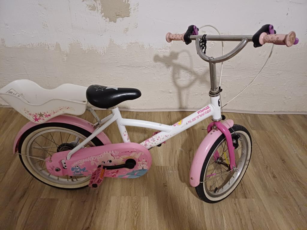 Btwin kinderfiets 16inch meisjes, Fietsen en Brommers, Fietsen | Kinderfietsjes, Ophalen