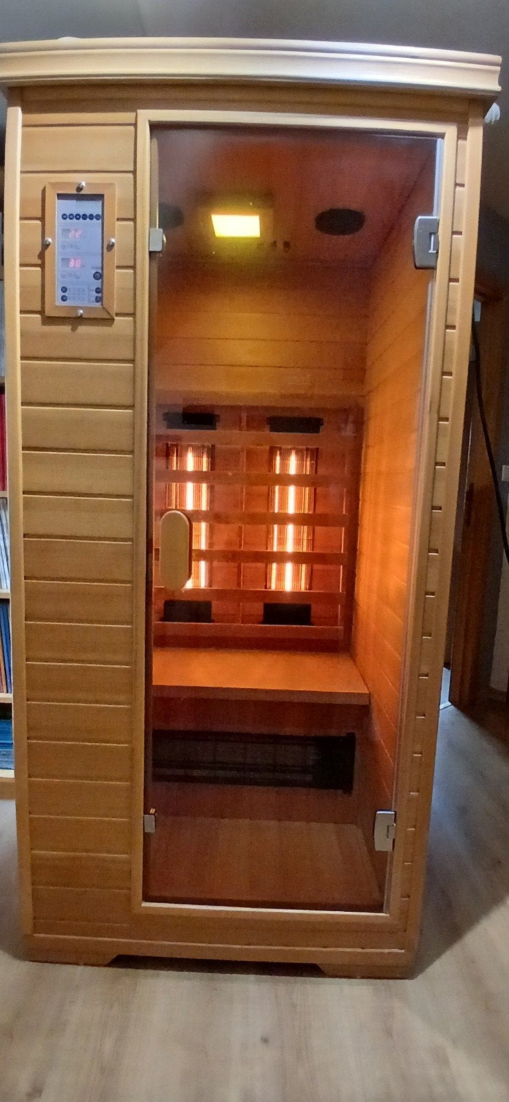 Sauna infrarouge 1 personne, Sports & Fitness, Enlèvement