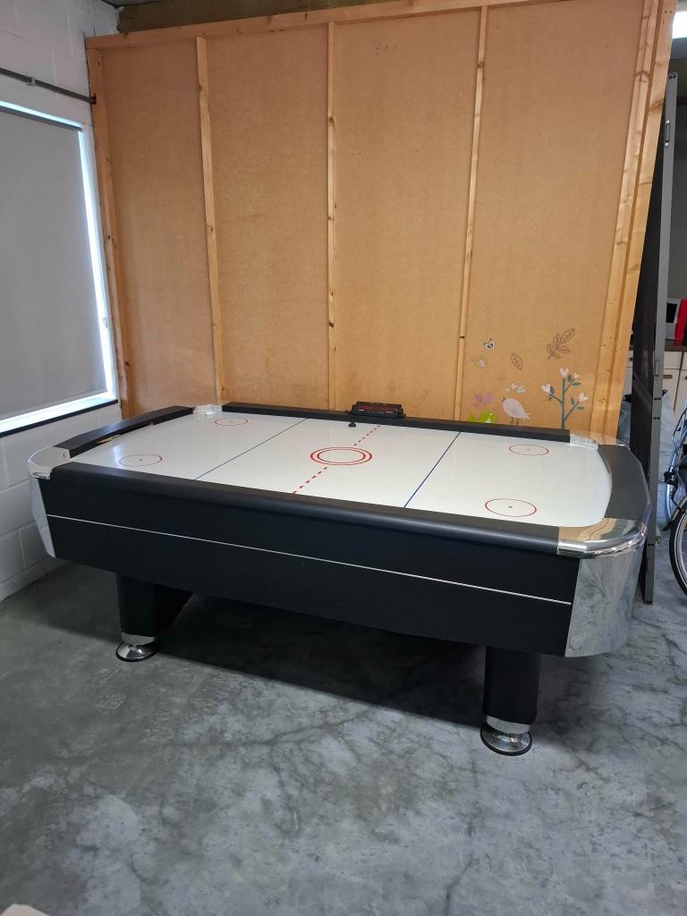 Airhockeytafel, Ophalen, Gebruikt