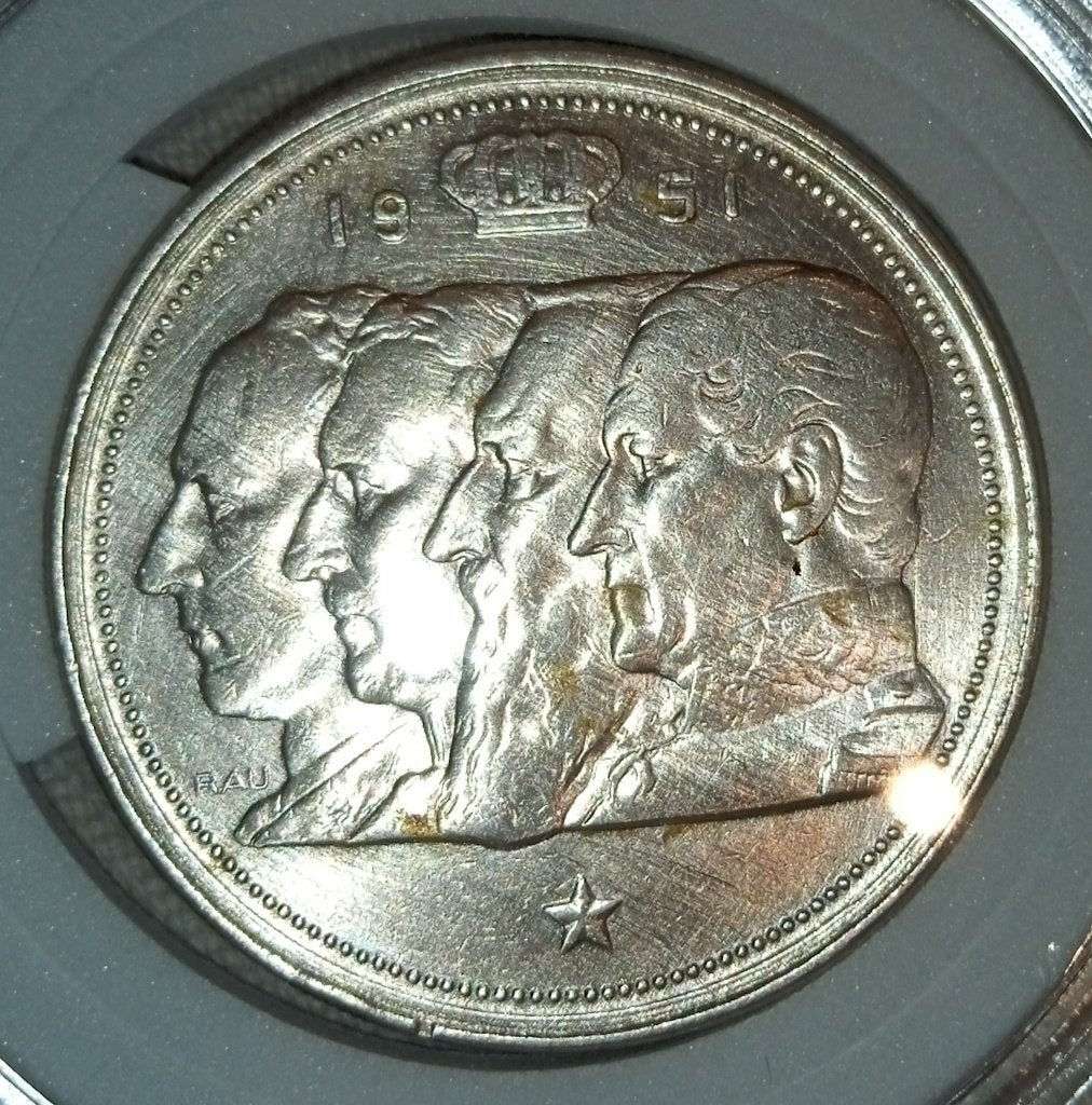 100 francs 1951 Belgique - 4 rois, Envoi, Argent, Monnaie en vrac, Argent