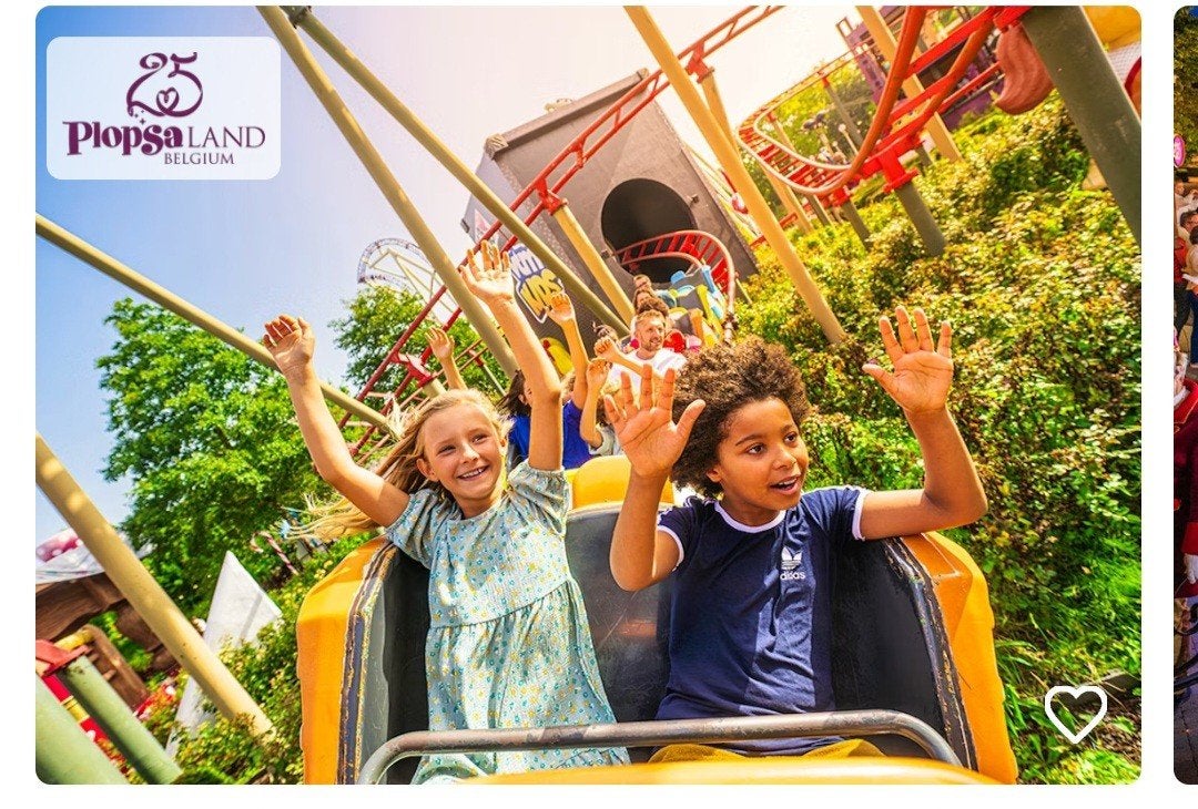 3 tickets plopsaland de panne, Drie personen of meer, Ticket of Toegangskaart