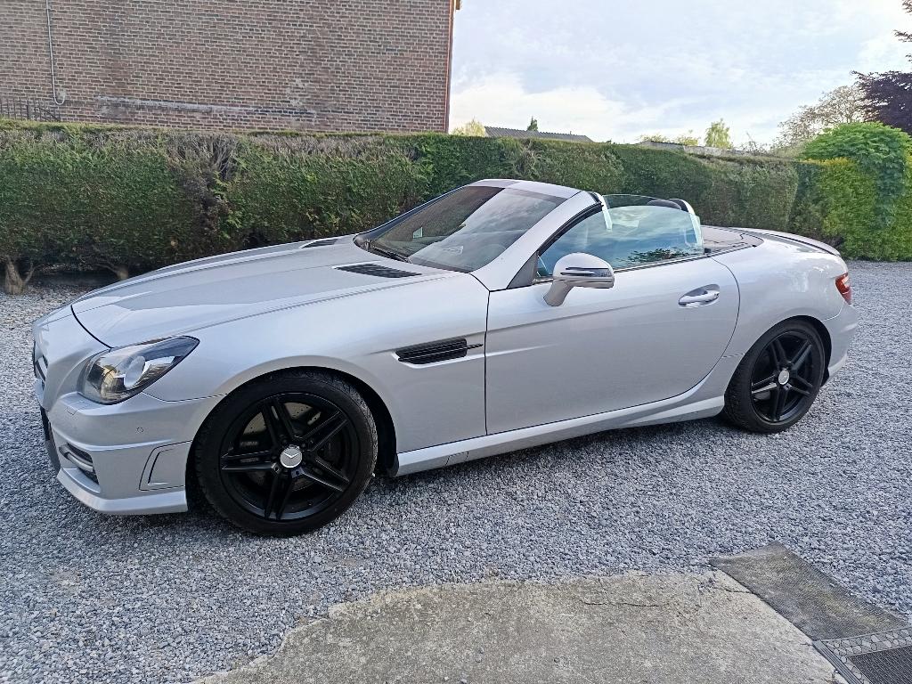 Cabriolet SLK R172, Auto's, Mercedes-Benz, Automaat, Euro 5, Achterwielaandrijving, Zwart