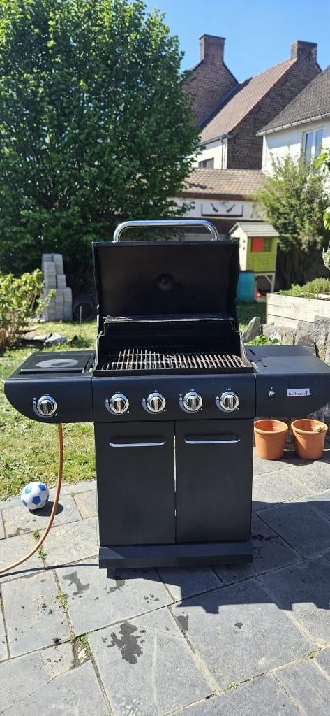 GAS BBQ Barbecook + hoes, Tuin en Terras, Ophalen