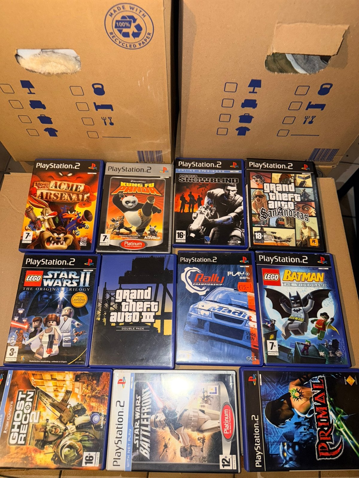 Anciens jeux PS2, Enlèvement, Comme neuf