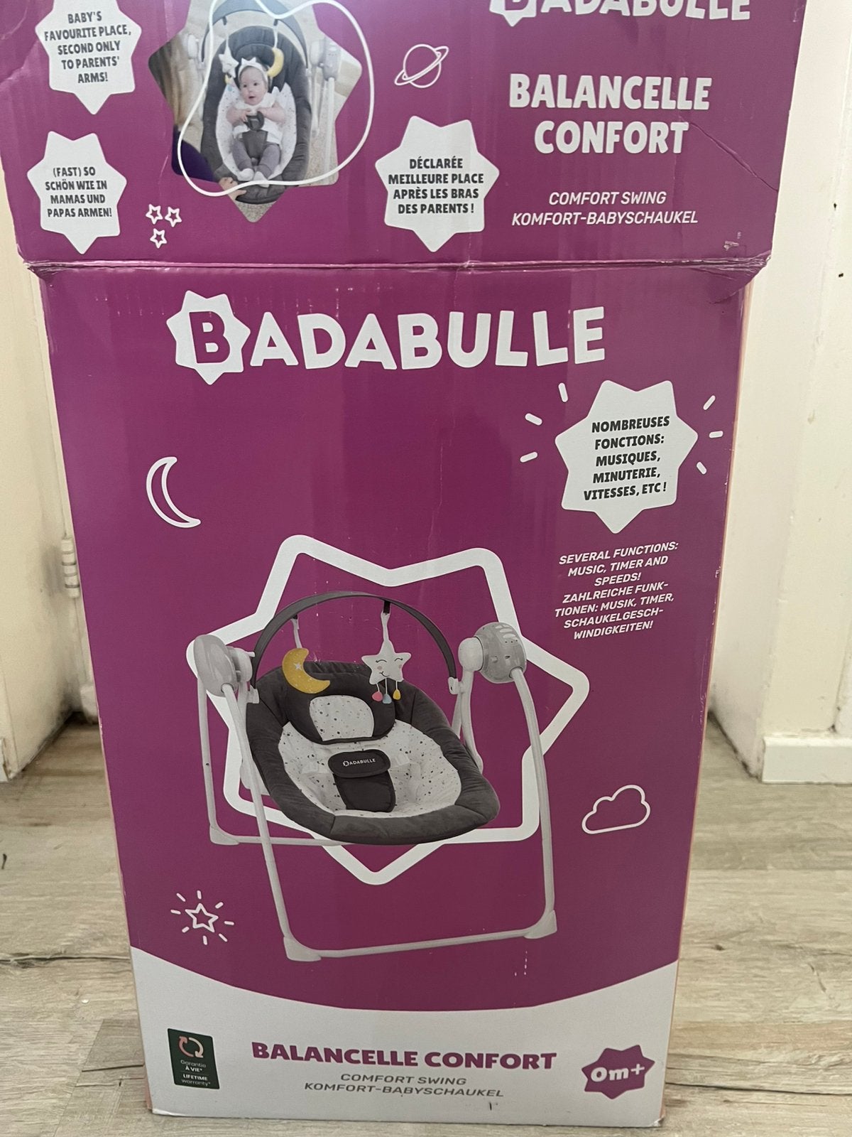 Baby schommel, Enlèvement