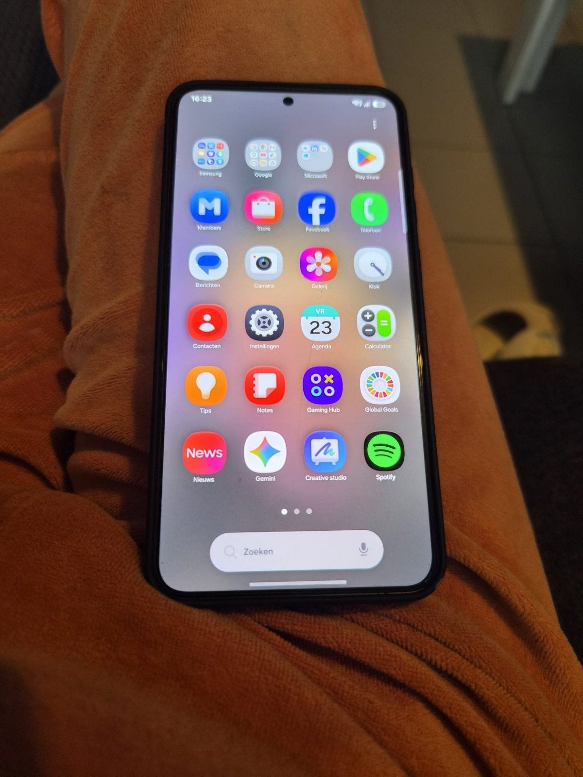 te ruil met iphone samsung s 24 plus, Ophalen