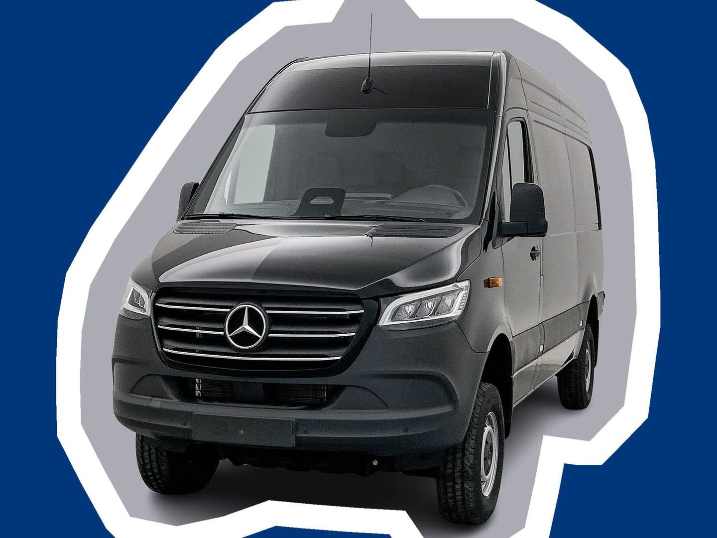Mercedes-Benz Sprinter 319 1.9 CDI L2 Select 4x4 Elektrische, Autos, Camionnettes & Utilitaires, Capteur de stationnement, Achat