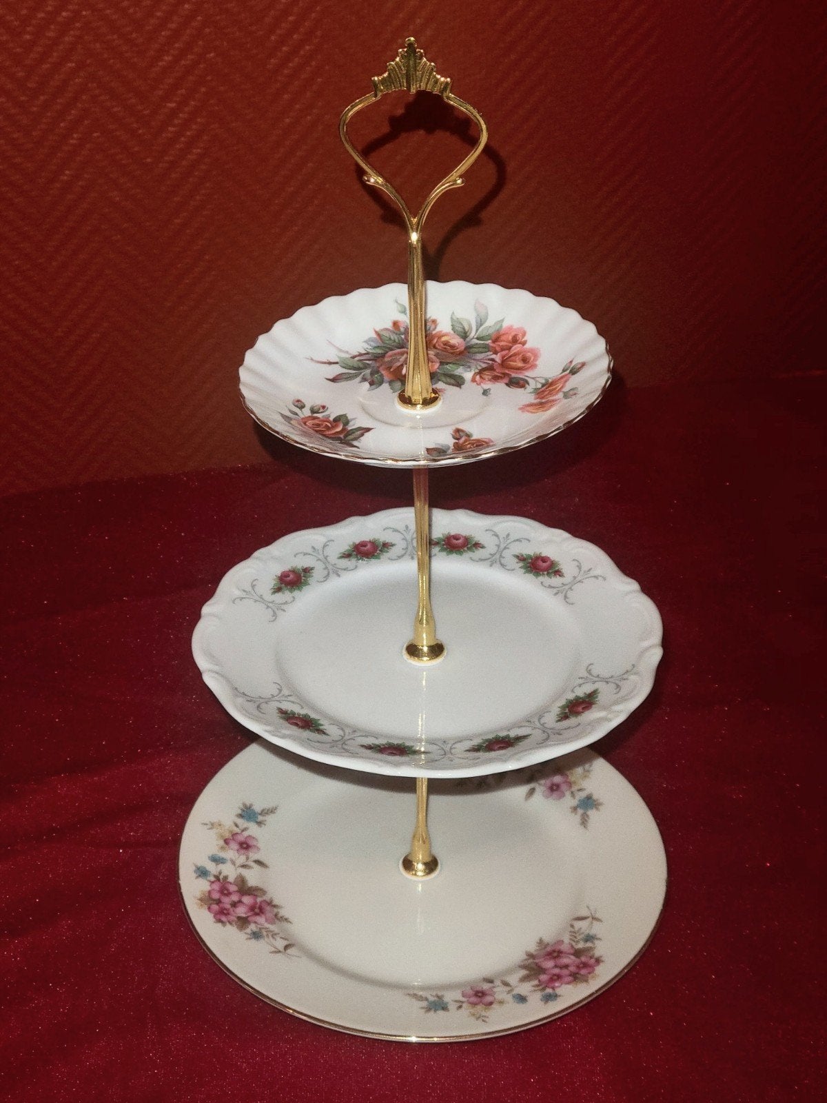 Etagère thema "Bloemen^, Ophalen of Verzenden