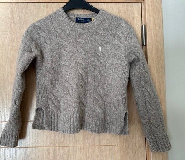Trui Polo Ralph Lauren (nr2419a), Kleding | Dames, Polo ralph lauren, Bruin, Ophalen of Verzenden, Maat 34 (XS) of kleiner