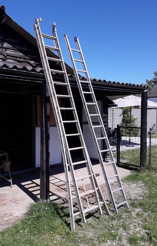 triple échelle, Enlèvement, Utilisé, Échelle, 4 mètres ou plus