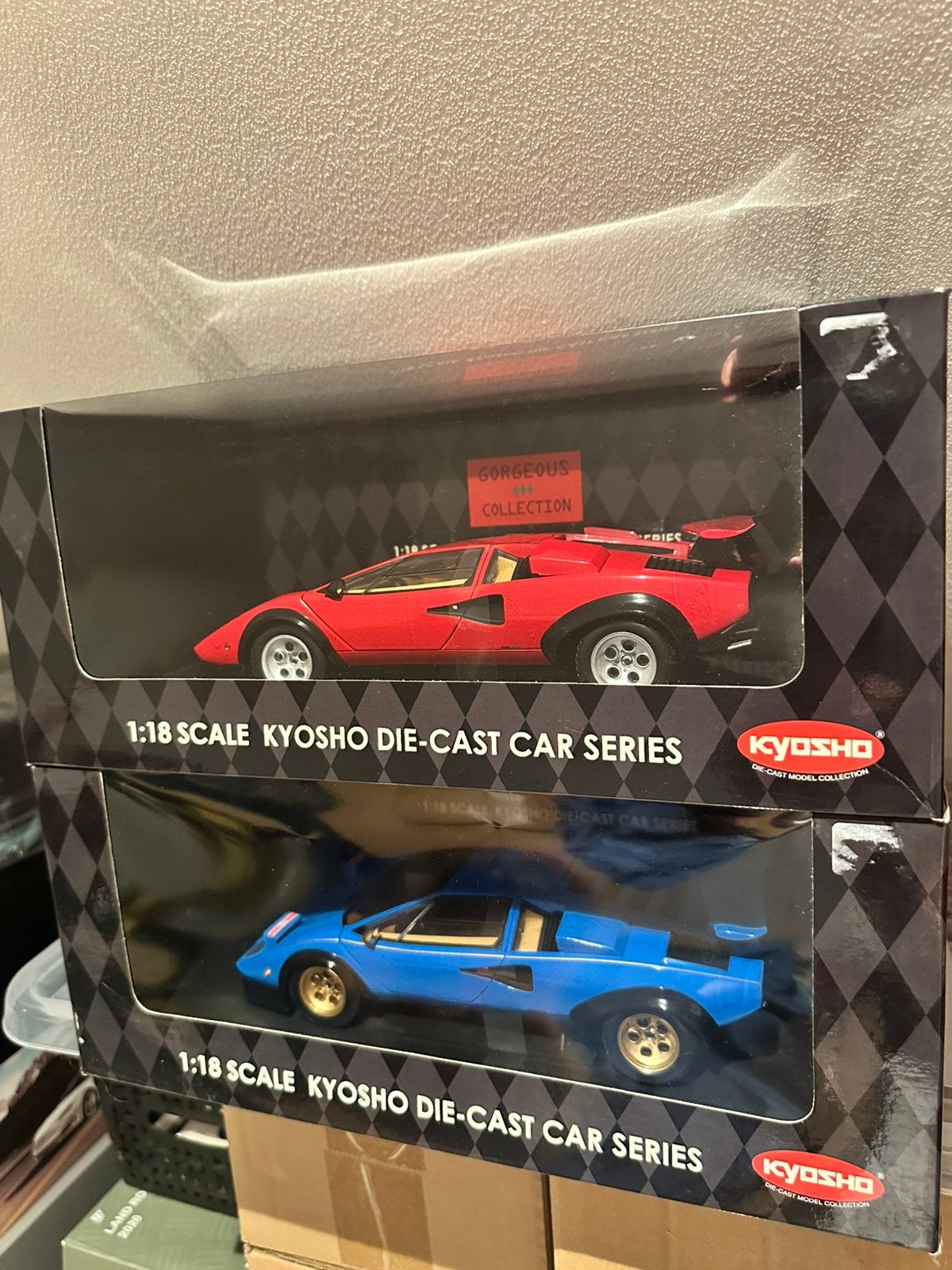 1/18 Lamborghini Countach LP500S - Kyosho, Enlèvement ou Envoi, Comme neuf, Kyosho