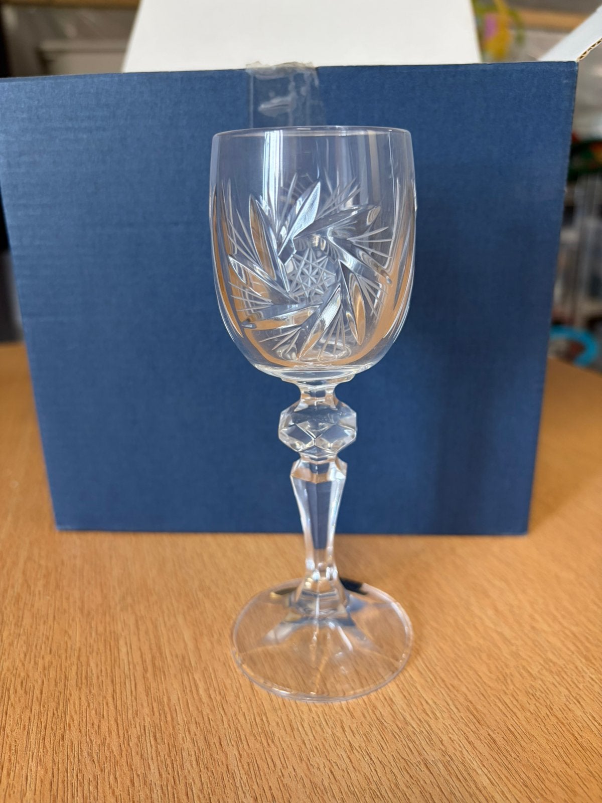 Kristallen glazen, Verzamelen, Glas en Drinkglazen, Ophalen, Nieuw