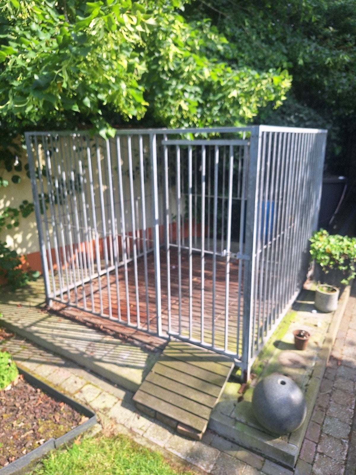 Hondenhok 2x2m, Animaux & Accessoires, Maisons pour chiens, Enlèvement, Niche à chien
